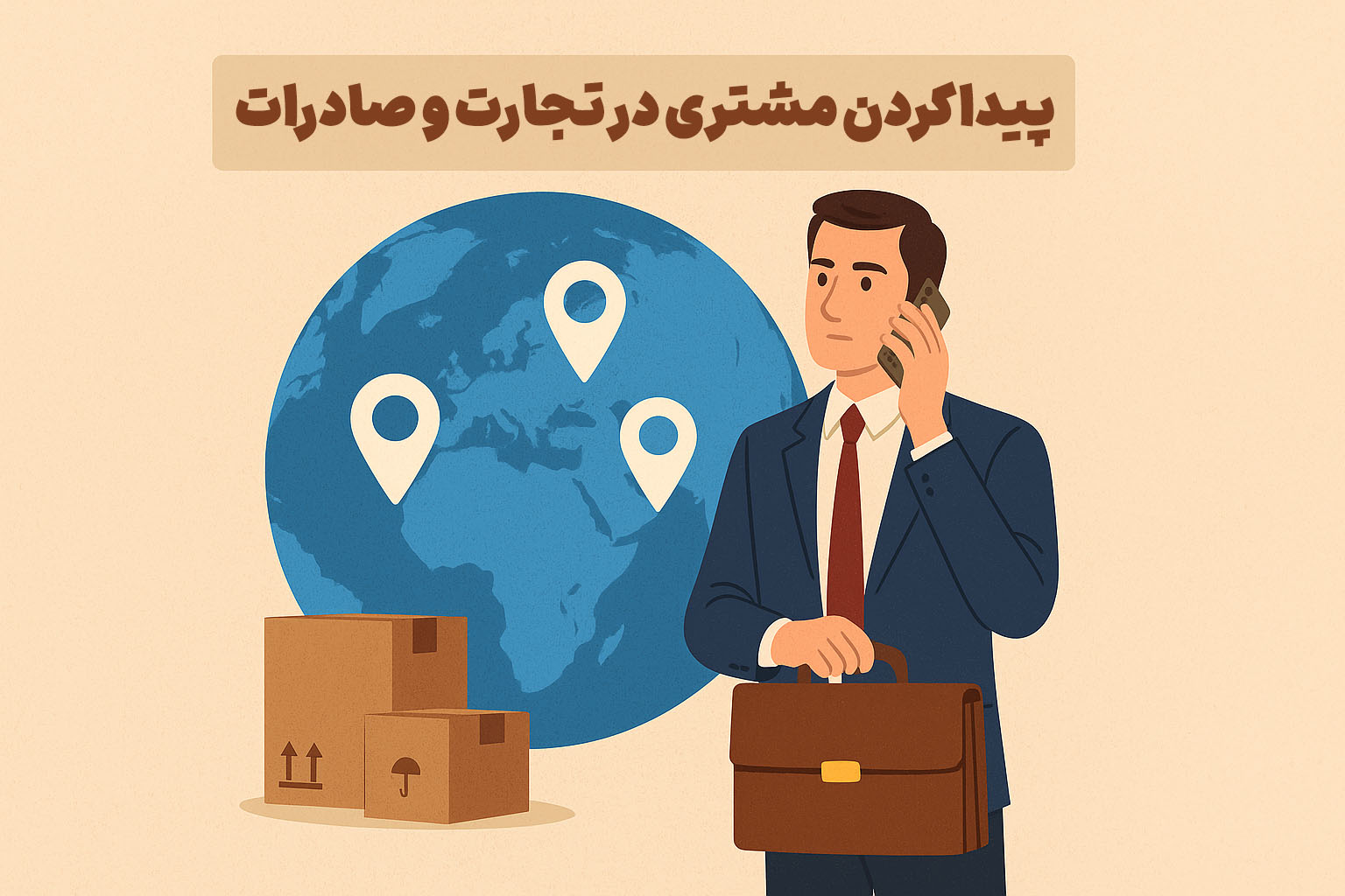پیدا کردن مشتری در تجارت و صادرات