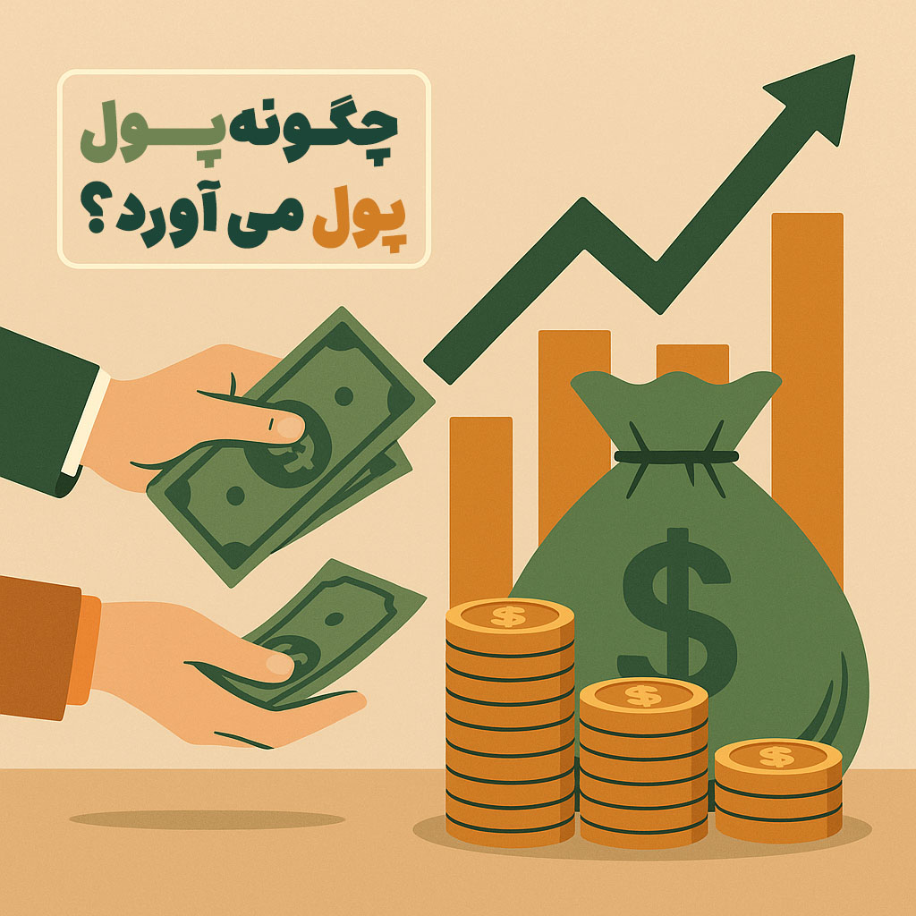 چگونه پول پول می آورد؟ + راهکار اجرایی