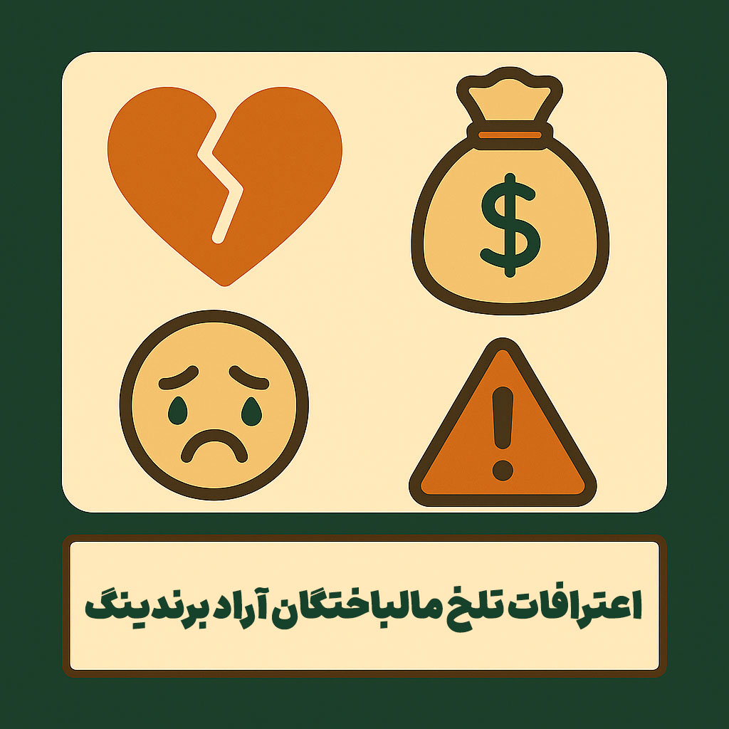 اعترافات تلخ مالباختگان آراد برندینگ