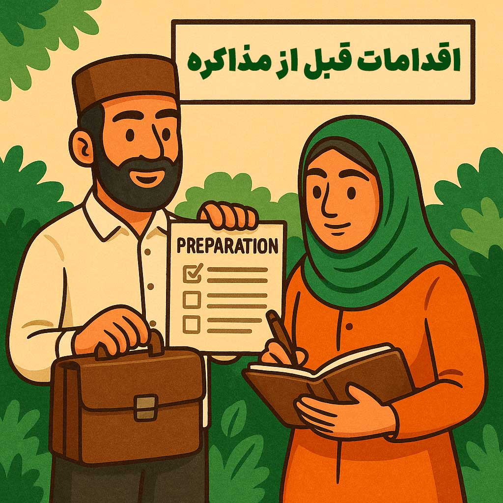 اقدامات قبل از مذاکره