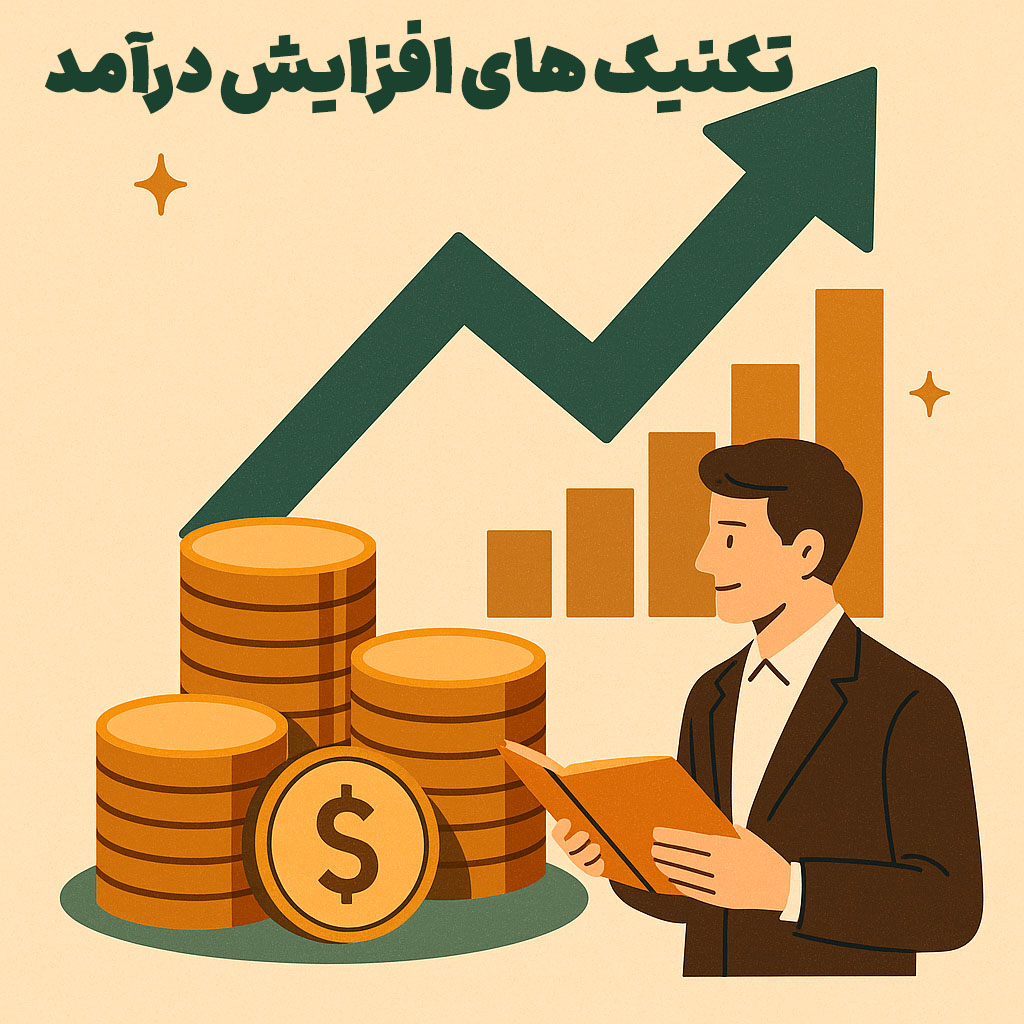 تکنیک های افزایش درآمد