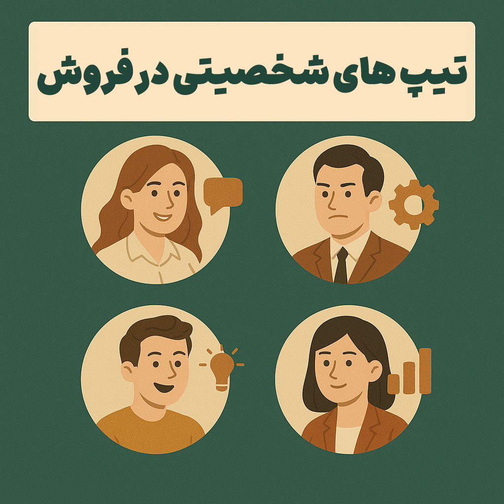 تیپ های شخصیتی در فروش