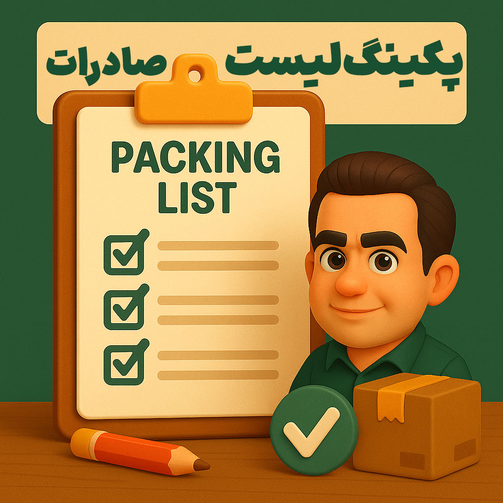 پکینگ لیست صادرات