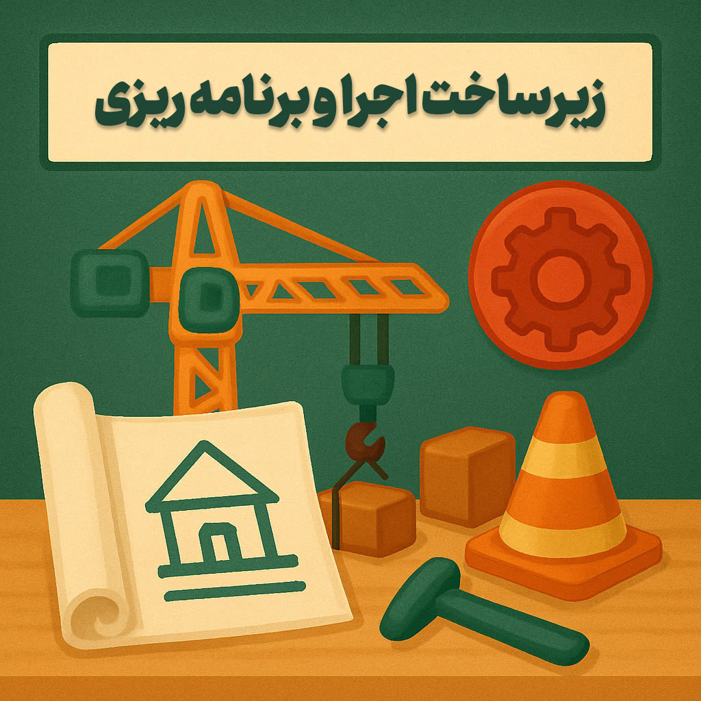 زیرساخت اجرا و برنامه ریزی