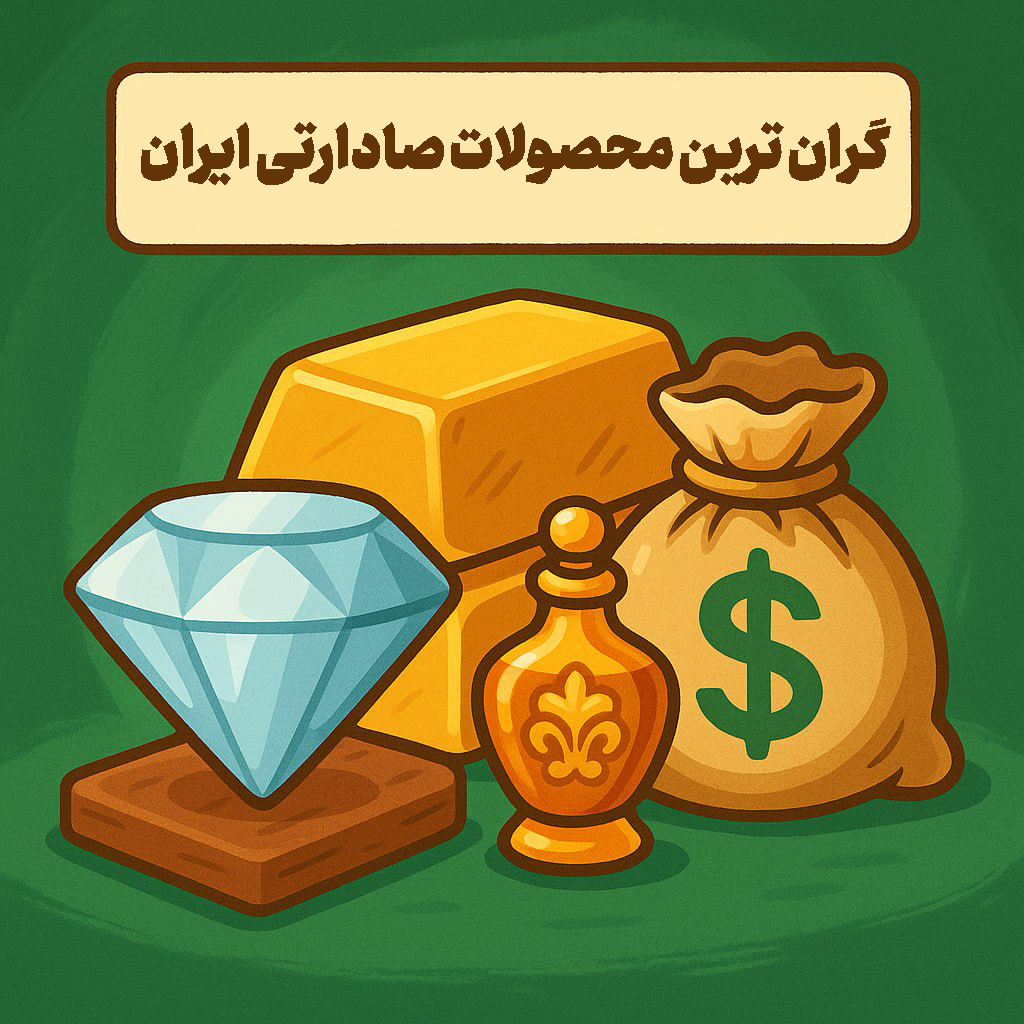 گران ترین محصولات صادارتی ایران